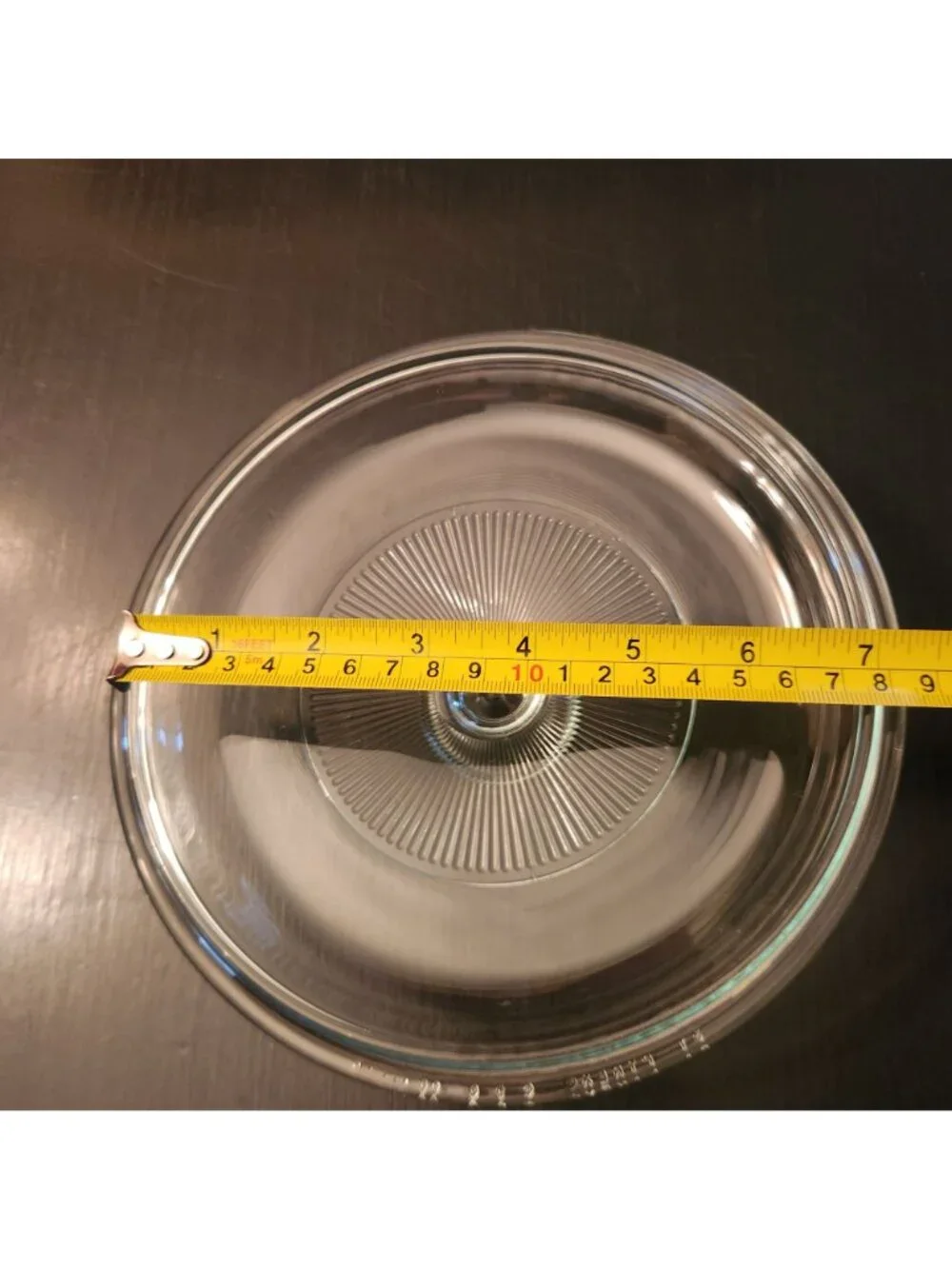 Round Pyrex Lid with Handle #31Round Ribbed G5CA